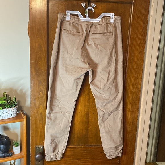 ACROSS THE POND TAN STRETCHY PANTS! - Picture 8 of 10